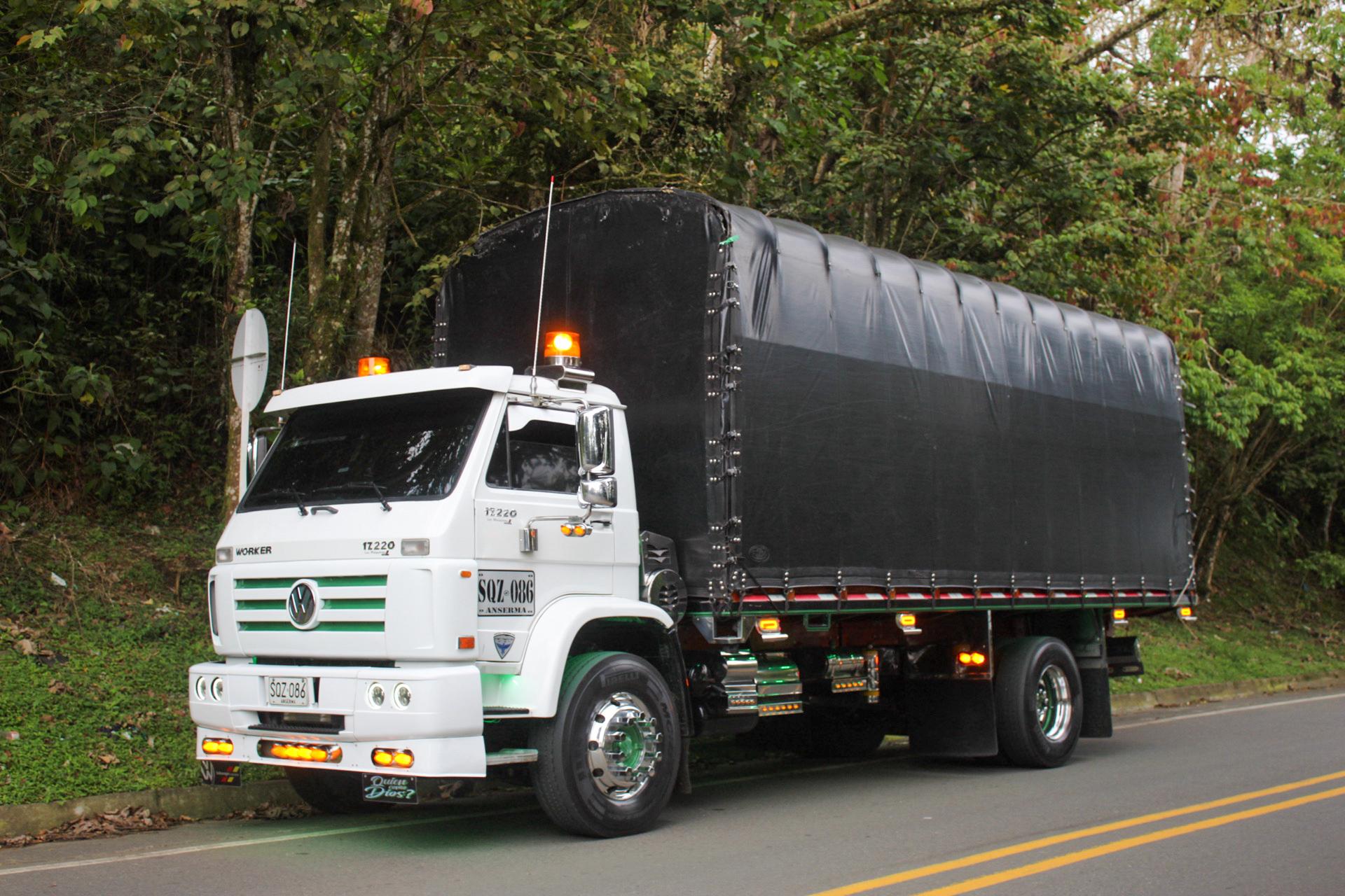 Camión VW Worker — Motor