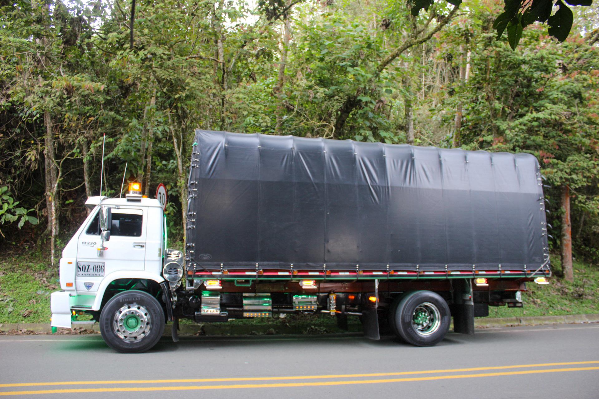 Camión VW Worker — Interior