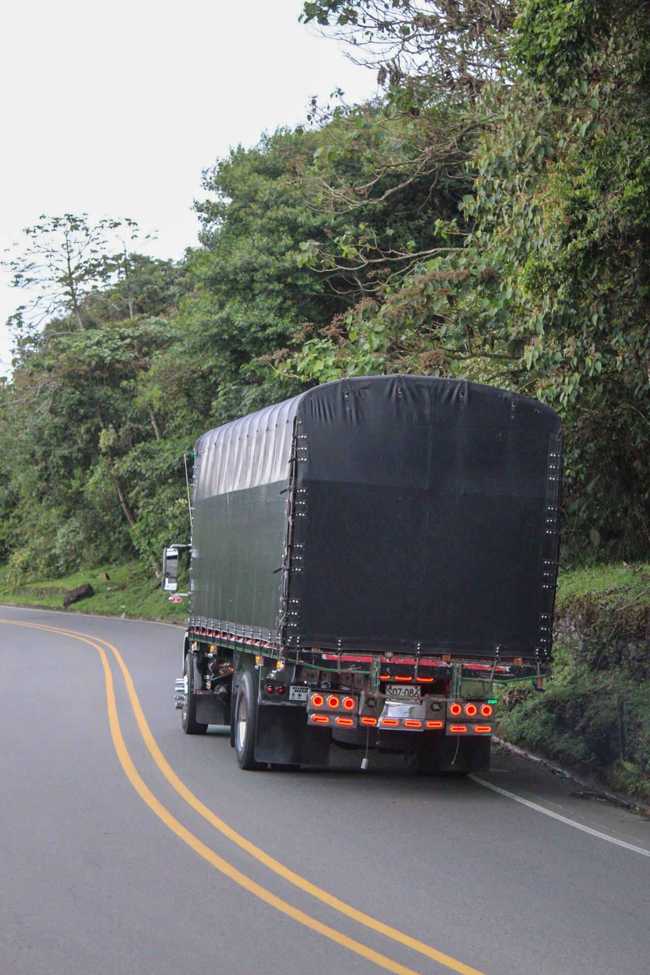 Camión VW Worker — Vista frontal