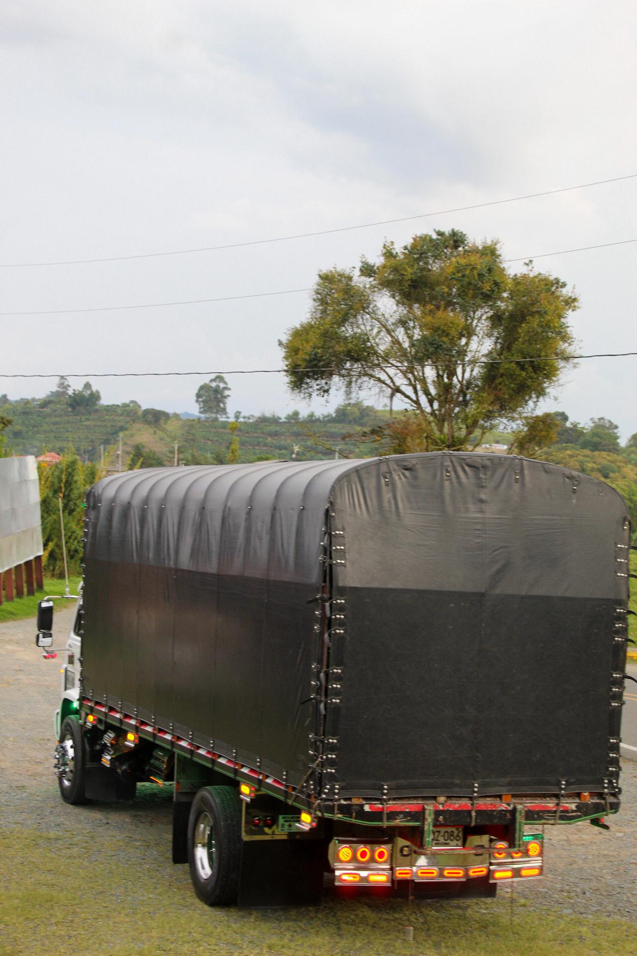 Camión VW Worker — Lateral trasero